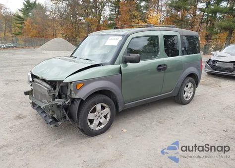 2003 Honda Element Ex из США, поврежденный, VIN 5J6YH28563L043360
